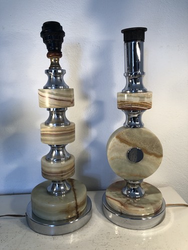 Superbe paire lampes - de,