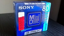 3 Minidisc Sony Color