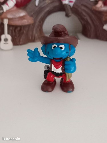 Schtroumpf cowboy cnt - cowboy,