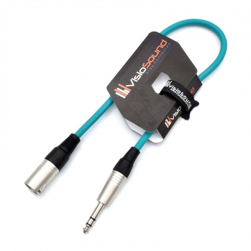 Câble xlr mâle jack - jack, trs