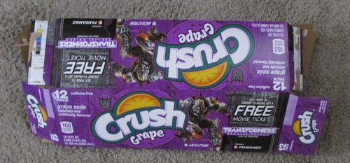 Crush grape megatron - grape, pack