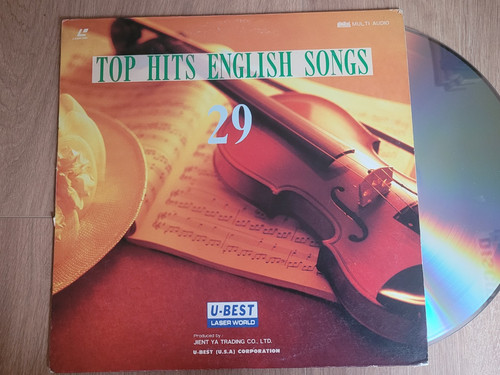 Laser disc top hits english - laser,