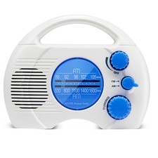 Nouvelle Radio AM FM  Radio de Salle de Bain avec Carte Enfichable G9M87442