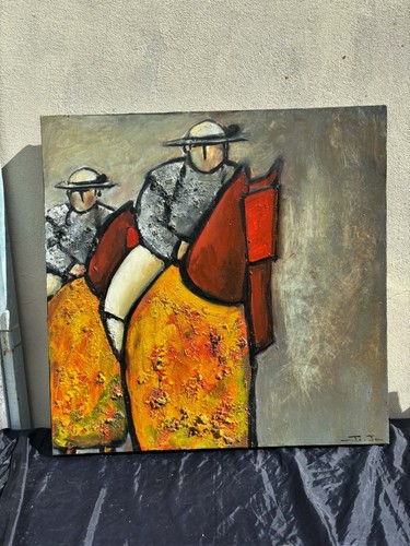 Tableau contemporain acrylique - contemporain,