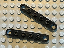 2 x LEGO TECHNIC Black Plate