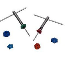 Jeu de fraises de siège de