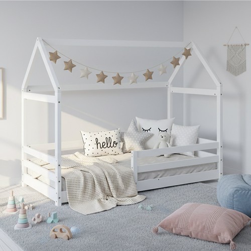 Lit enfant cabane montessori - enfant,