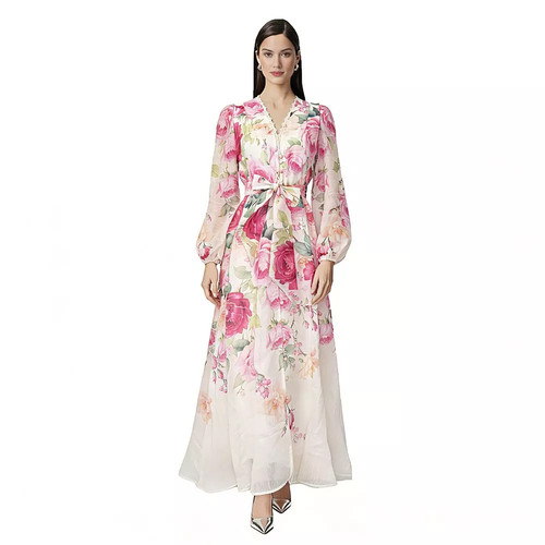 Robe longue élégante - robe,