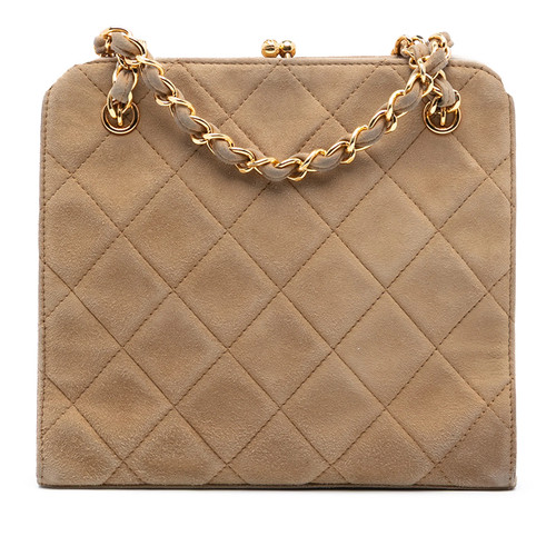 Chanel matelassé daim kiss - chanel,