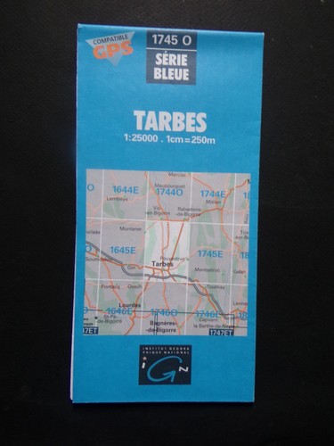 Carte ign série bleue - §,