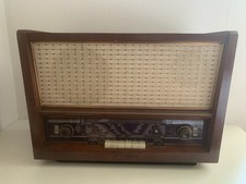 Philips BF 655 Radio Vintage Années 50 Bois Laqué