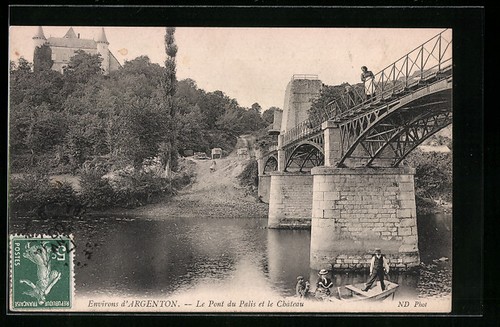 Cpa palis pont et le - et,