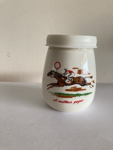 Ancien pot publicitaire - ancien,