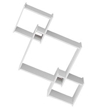  Support de rangement de salon simple Étagères suspendues Support de rangement