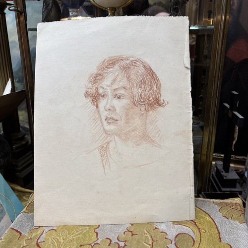 Ancien dessin xixe - xixe, crayon