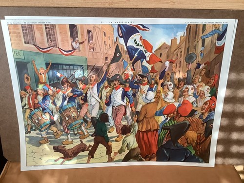 Affiche scolaire double face - scolaire,