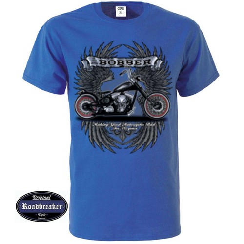 Shirt royal bleu - royal, vintage