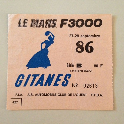 Billet mans f3000 - -,