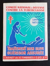 carnet timbres 10 vignettes