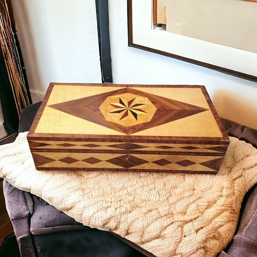 Coffret ancien bois - bois,