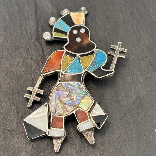 Zuni spirit dancer sterling - spirit,