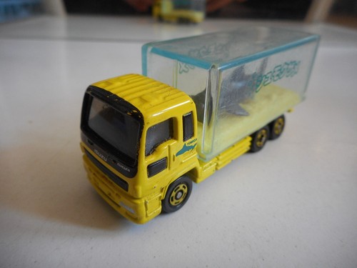 Tomica isuzu giga jaune - tomica, en