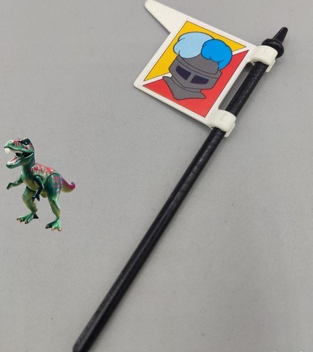 Playmobil drapeau casque - drapeau,