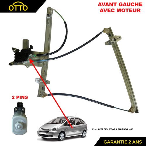 Lève vitre avant gauche - gauche, avec