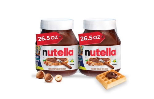 Nutella hazelnut spread with - nutella,