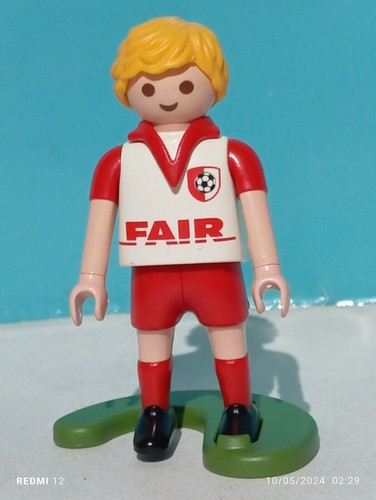 Playmobil figurine footballeur - figurine,