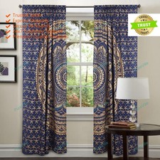 Porte Fenêtre Rideau Hippie