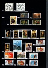 timbres oblitérés à