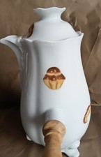 Chocolatière porcelaine viennoiseries