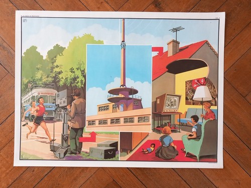 Grande affiche scolaire - , mdi