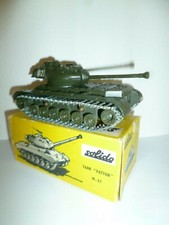SOLIDO Tank PATTON M-4 chenillé en boite totalement d'origine