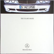 HA2508 Brochure Catalogue Mercedes AMG W210 E55 AMG 4Matic English International