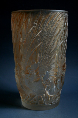 Ancien vase verre - vase, rene