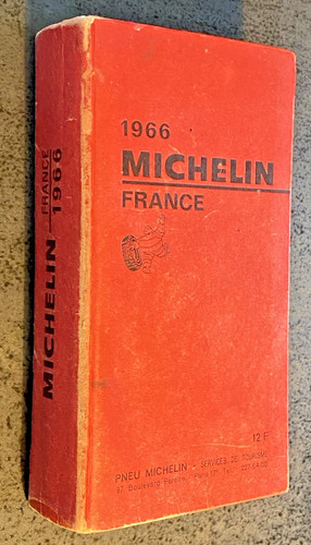 Guide michelin rouge 1966 - michelin,