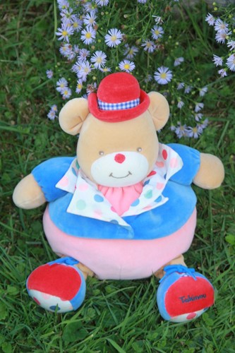 Doudou peluche takinou ours - doudou,