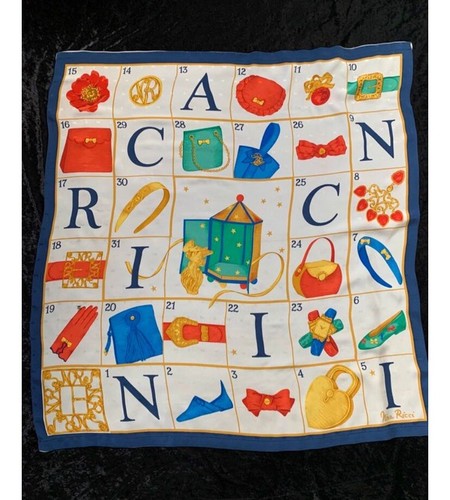Foulard soie nina - soie, ricci
