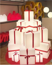 Cube lumineux d'extérieur