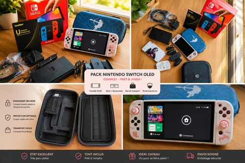 Nintendo switch modèle oled - nintendo,
