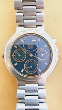 NEW ! Montre SEIKO 7F38 - 6119 Cycle Lune Watch Moon Lune Phase/ Garantie 1 an