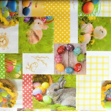 Nappe en Toile Cirée Pâques