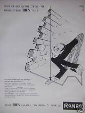 PUBLICITÉ RONEO POUR BIEN