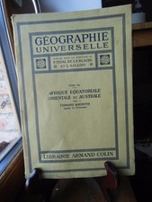 Géographie universelle - Tome