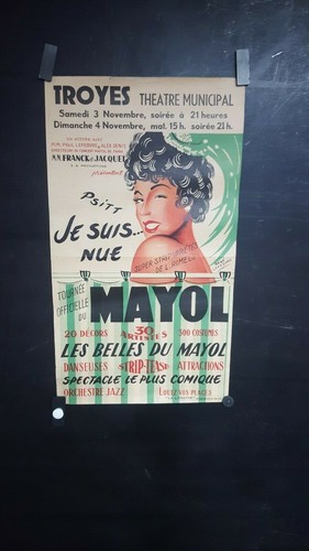Affiche spectacle cabaret - affiche,