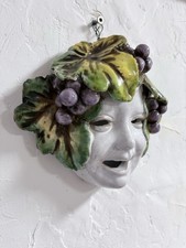 Vintage Bacchus Majolica