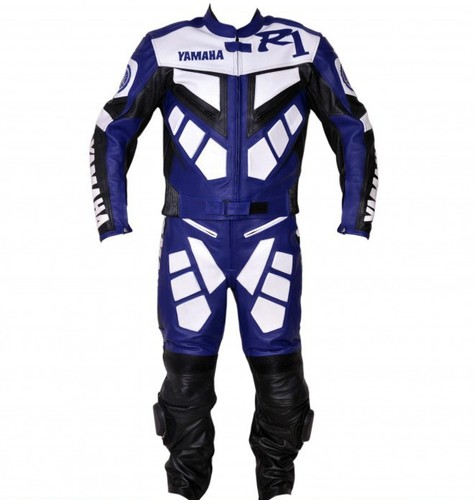 Combinaison moto cuir yamaha - cuir,