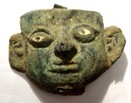 Masque precolombien mochica - precolombien,